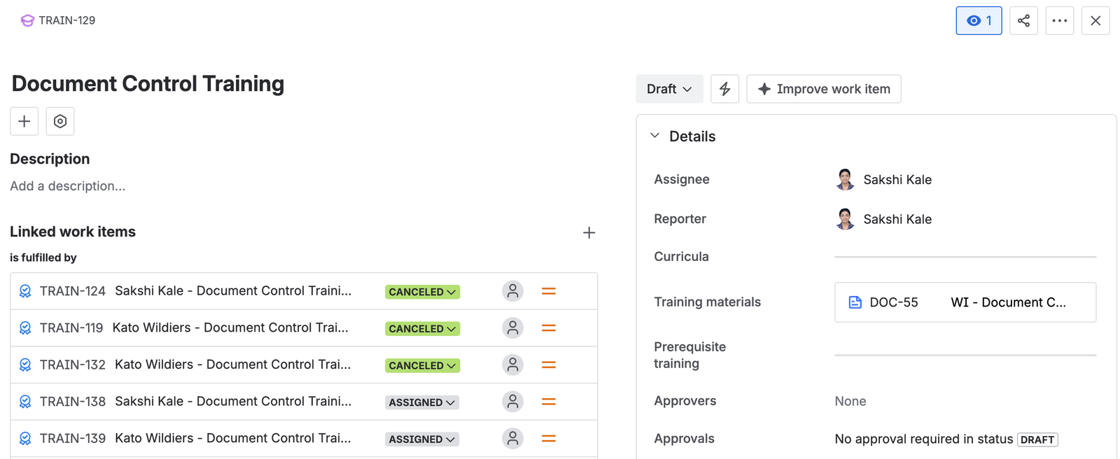 The fields that define how the training runs and how it is verified.